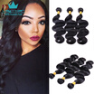 9a Grade Indian Virgin Hair Body Wave 4 Bundle Deals 100 Unprocessed Human Hair Weaves Wavy Remy Hair Extensions Shipping Free