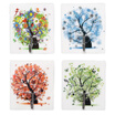 Youfen strong hook 8 Pack no trace nail-free wall glue door kitchen bathroom hook cartoon couple