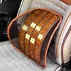 Fun round car waist back pad waist cushions office chair wire elastic waist waist waist waist pillow ice silk bamboo breathable cushions