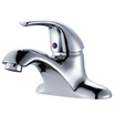Ballee Ballee 9102 copper double hole basin faucet hot&cold water basin faucet dual 4-inch