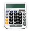 Guangbo GuangBo solar large screen calculator with electronic office supplies Feizi white NC-1260 Guangbo GuangBo solar large screen calculator with electronic office supplies Feizi white NC-1260
