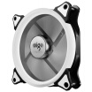 Aigo aurora 14CM white computer chassis fan small 3P 4P dual interface water cooling heat vibration pad donate 4 screws