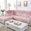 Aloe Velcro Smooth Sofa Cushion Rose Style Pink 70 150