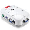 KS-104A KVM Switch Auto 4-Port Original Line PS2 Interface Mouse Keyboard Multi-Computer Monitor Switcher Sharing