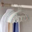 hanger scarf scarves drying rack tie rack blue 10 Pack