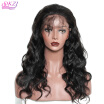 QDKZJ Natural Wave Lace Front Human Hair Wigs Full Lace Wig For Black Women Pre Plucked Brazilian Remy Hair Queen Ble