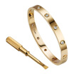 fashion jewelry Stainless Steel good quality Bracelet hot model Bracelet gold bracelet Cartier golden bracelet