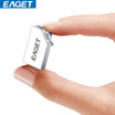 EAGET U8M Portable Metal USB Flash Drive32GB silver