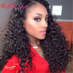 Malaysian Virgin Hair 3 Bundles Deep Curly Wet And Wavy Virgin Hair Unprocessed 7A Grade Malaysian Deep Wave Virgin Hair Bundle