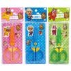 Sanmu SUNWOOD Bear Infant Cartoon Child Safety Scissors Plastic Paper Cut Scissors Color Random XCM0030 Student Stationery