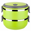 Chuang Hong insulation box lunch box stainless steel round insulation lunch box students double lunch boxes