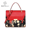 BAFELLI split leather large capacity shoulder bag chinese style luxury handbag hot sale Beige bolsa feminina women messenger bag