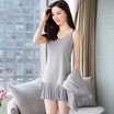 Markentsee 2017 new women&39s autumn fashion suit Korean version of the two-piece dress temperament small suit jacket tide zx1781618 gray XL