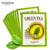 Think skin-friendly skinfood green tea fresh essence mask 10 Pack men&women moisturizing sleep skin care imports