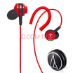 Iron-Technica ATH-COR150 RD In-Ear Music Headset Earhook Headphones Red