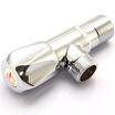 Submarine F007 full copper angle valve triangular valve hot&cold extended angle valve large flow water heater special angle valve