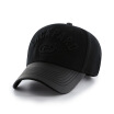 LACKPARD outdoor sports cotton baseball cap for men fashion leisure shade golf cap black