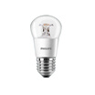 Philips PHILIPS LED bulb small ball bubble 5W E27 big screw mouth 2700K warm white yellow transparent single support warm light color