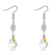 Water Drop Austrian Crystal Long Drop Earrings Jewelry For Women Hanging Earring High Quality Party Gift 25259