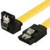 IT-CEO SATA3 dual-channel hard drive data line bending straight yellow solid state drive SSD data line 06 m Y1ATX-12