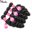 Hot Sale 4 Bundle Deals Unprocessed Virgin Hair Malaysian Loose Wave Human Hair Bundles Malaysian Virgin Hair Loose Wave