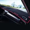 Huashi Honda Crown Road special instrument panel shading light pad control sunscreen insulation mat black red side anti-skid Honda crown road modification special red edge light pad