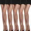Antarctic stockings female anti-hook wire 5 double 15D Ms ultra-thin stockings sexy sexy women&39s pantyhose NYX-15D-5 pairs of pantyhose color 5 double