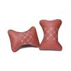 Huashi car headrest car four seasons universal pillow set massage pillow pillow pillow pad neck pillow car supplies fashion rice head pillow 2
