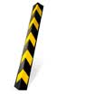 Tang Chi CT reflective wall corner long rubber plastic corner guard bumper parking lot underground garage corner line corner protector traffic facilities right angle length 80cm thick 6mm