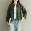 City plus CITYPLUS 2017 autumn&winter new women&39s clothing wild sweater coat loose loose knit cardigan jacket CWWT179377 brown all