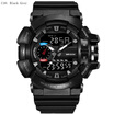 9Colors Trendy Fashion Men Sports Watches Male LED Digital Quartz Wristwatch Water Resistance 30M