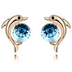 Dolphin Stud Earrings For Women Fashion Jewelry Accessories Birthday Gift for Girlfriend High Quality Earrings 10805