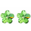 10mm Flower Earings Fashion Jewelry Austrian Crystal Romantic Stud Earrings For Women Anniversary Gift 1210