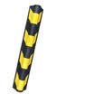 Tang Chi CT reflective wall corner long rubber plastic corner guard bumper parking lot underground garage corner line corner protector traffic facilities right angle length 80cm thick 6mm