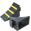 Tengchi CT anti-retractor limiter rubber solid anti-retractor rubber road along the slope triangle wood anti-skid car parking reverse parking position locator 241618cm hollow section