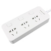 Good lengon 3 socket plug inserted plug board sub-control independent switch row plug-in board new national standard security door 1 square diameter 18 m XD-E03