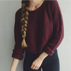 Women Long Sleeve Loose Cardigan Knitted Sweater Jumper Knitwear Outwear Coat