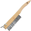 Kraft Weir with shovel wooden handle wire brush descaling brush scale brush cleaning brush EM4004
