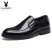 Playboy PLAYBOY Men&39s Classic Sleeve Business Casual Leather Shoes Round Dress Shoes Men&39s Shoes 6CW509054D01 Black 41