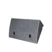 Tencent CT stop limiter rubber solid stop rubber road along the slope triangle wood anti-skid car parking parking stop positioner black width 50cm high 13cm