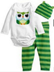 100 Cotton 3PCS Kids Baby Girls Boys Bodysuit Pants Hat Outfits Sets More Size
