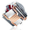 Overclocking three PCCOOLER Qixing ladybug V6 CPU radiator multi-platform 4 heat pipe cpu fan under blow 12cm with silicone grease