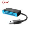 Biao Wang SSK SCRM330 high-speed USB30 multi-card reader supports TF  SD  CF&other mobile phone camera card