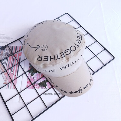 Net Red Hat Womens Summer Korean Graffiti Letters Navy Hat Chao Men England Joker Duck Tongue Beret Autumn
Net Red Hat Womens Summer Korean Graffiti Letters Navy Hat Chao Men England Joker Duck Tongue Beret Autumn