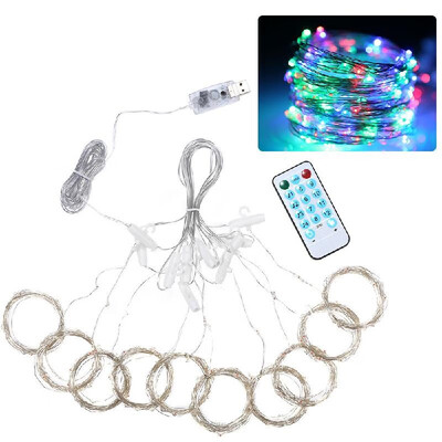 300pcs led Curtain Icicle String Lights Remote Control Waterproof Christmas Fair USB Waterfall Lights Outdoor 33 Curtains Lamp Fl
300pcs led Curtain Icicle String Lights Remote Control Waterproof Christmas Fair USB Waterfall Lights Outdoor 33 Curtains Lamp Fl