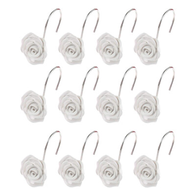 UpperX Shower Curtain Hooks 12 Pcs Rose Anti Rust Decorative Shower Curtain Rings Hooks for Bathroom Bedroom Decor Red
UpperX Shower Curtain Hooks 12 Pcs Rose Anti Rust Decorative Shower Curtain Rings Hooks for Bathroom Bedroom Decor Red