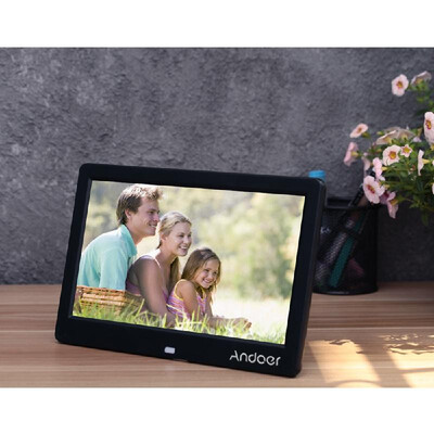 Andoer 10" Wide Screen HD LED Digital Picture Frame Digital Album High Resolution 1280600 Electronic Photo Frame with Remote Cont
Andoer 10" Wide Screen HD LED Digital Picture Frame Digital Album High Resolution 1280600 Electronic Photo Frame with Remote Cont