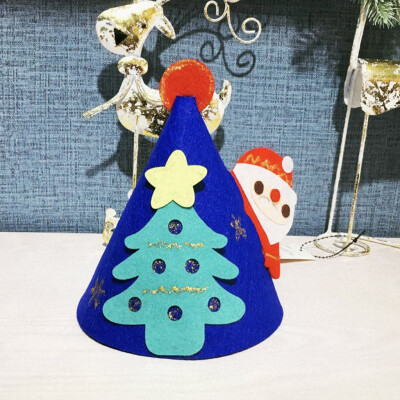 Toponeto DIY Christmas Decoration Hat Non-woven Felt Cloth Santa Snowman Hat Xmas Decor
Toponeto DIY Christmas Decoration Hat Non-woven Felt Cloth Santa Snowman Hat Xmas Decor