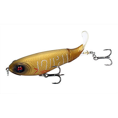 Fishing Lure Whopper Popper Topwater Artificial Hard Bait 3D Eyes Plopper With Soft Rotating Tail Fishing Tackle
Fishing Lure Whopper Popper Topwater Artificial Hard Bait 3D Eyes Plopper With Soft Rotating Tail Fishing Tackle