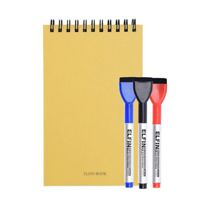 Elfinbook X Erasable Reusable Smart Elfin book Memo Pad Notebook Cloud Erase Notepad With 3 pens
Elfinbook X Erasable Reusable Smart Elfin book Memo Pad Notebook Cloud Erase Notepad With 3 pens